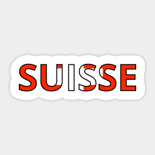 Drapeau Suisse Sticker